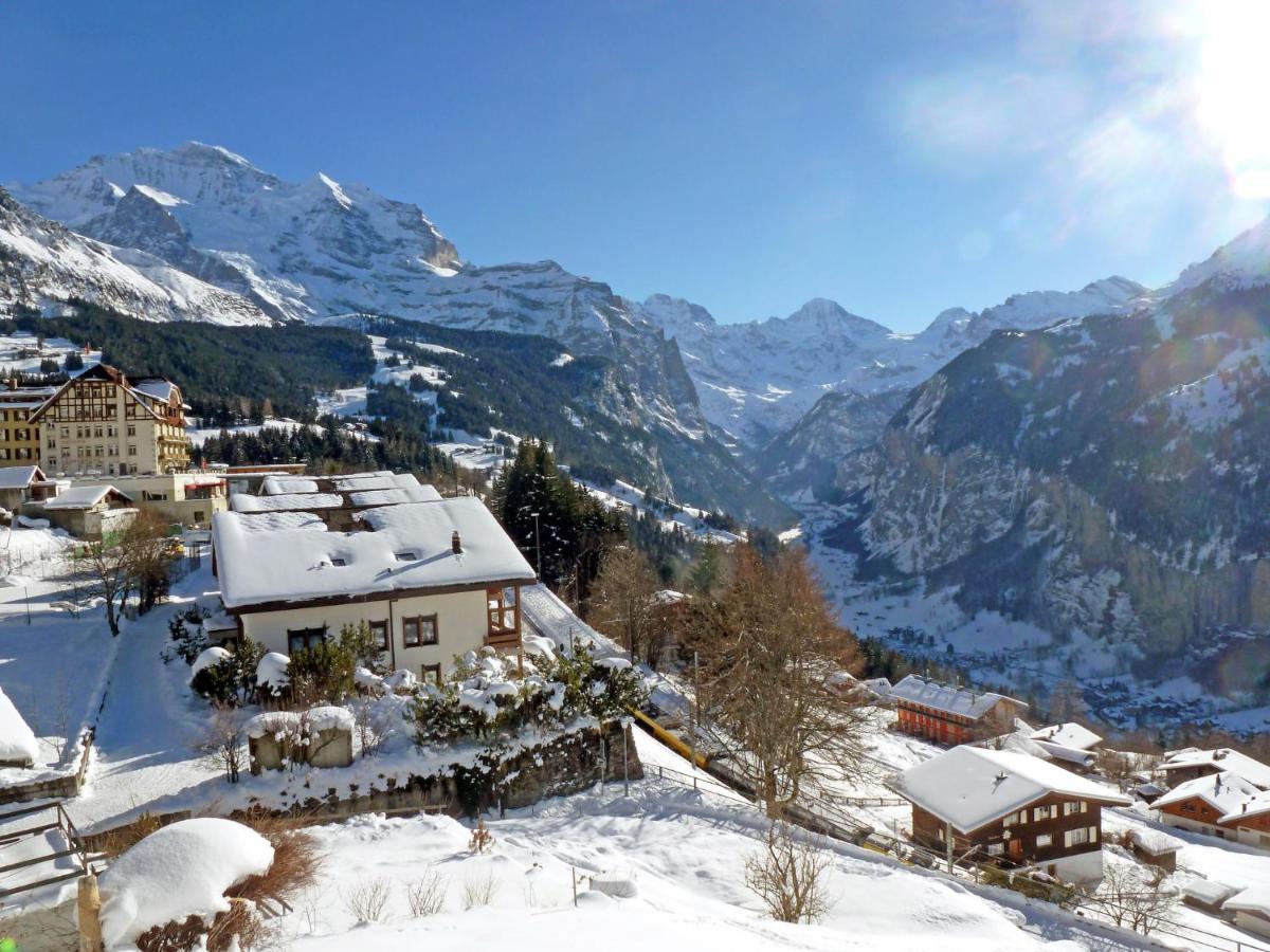 Apartment Fortuna By Interhome Wengen Exterior foto